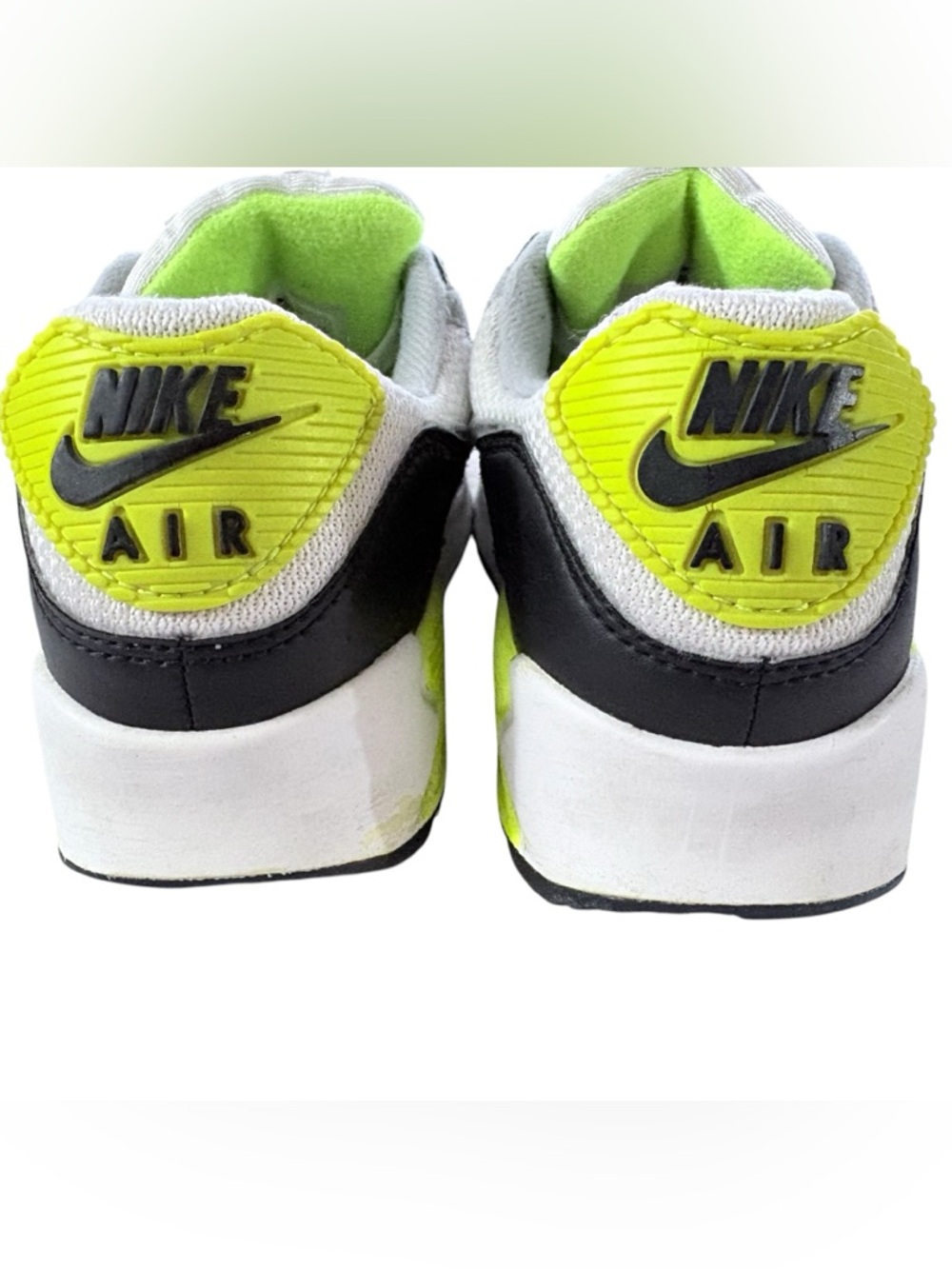 Nike Air Max 90 OG Volt, Neon Yellow Sneakers Sz 6 Women Running Shoes Blokecore - Picture 5 of 13